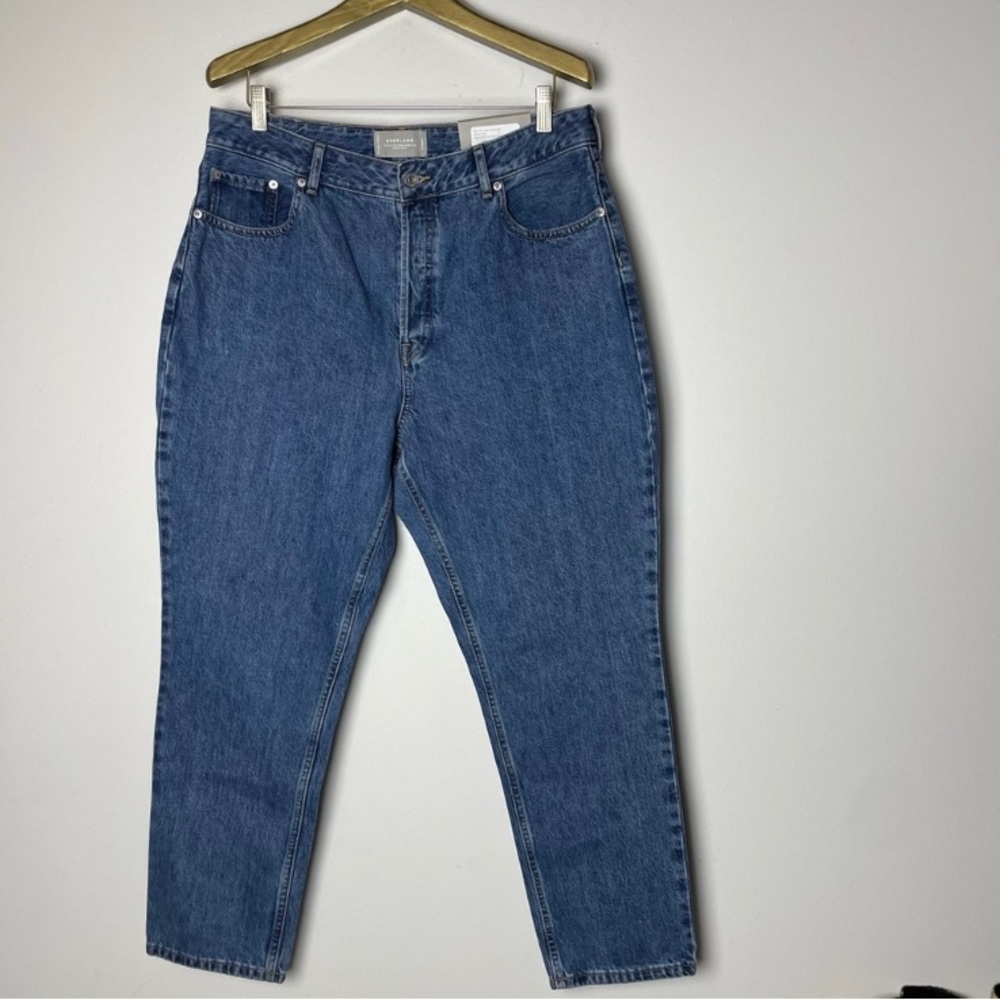 EVERLANE Curvy Cheeky 90s Straight Rigid Jeans \\ 33